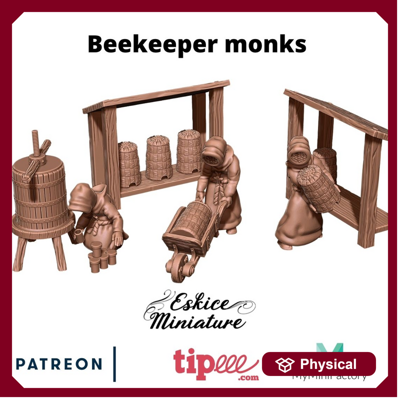 Beekeeper monk