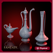 Oriental Water Jugs & Lamp Pack - Only-Games