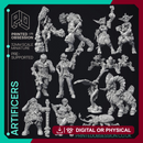 Artificers Collection - 12 Models - PRESUPPORTED - 32mm scale