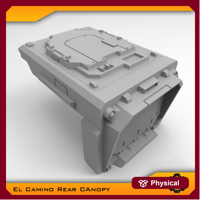 El Camino Rear Canopy V1 - Style 4