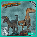 Blazetalon and Emberslash - Velociraptors - STL only