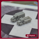 3D Printed Raba 38M Botond Un-Covered Truck (x10)