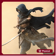 Female Human Rogue Assassin PC / NPC Unpainted Miniature | 28mm, 32mm,54mm,75mm, 100mm Scales | Dungeons and Dragons Pathfinder | NERIKSON - Only-Games
