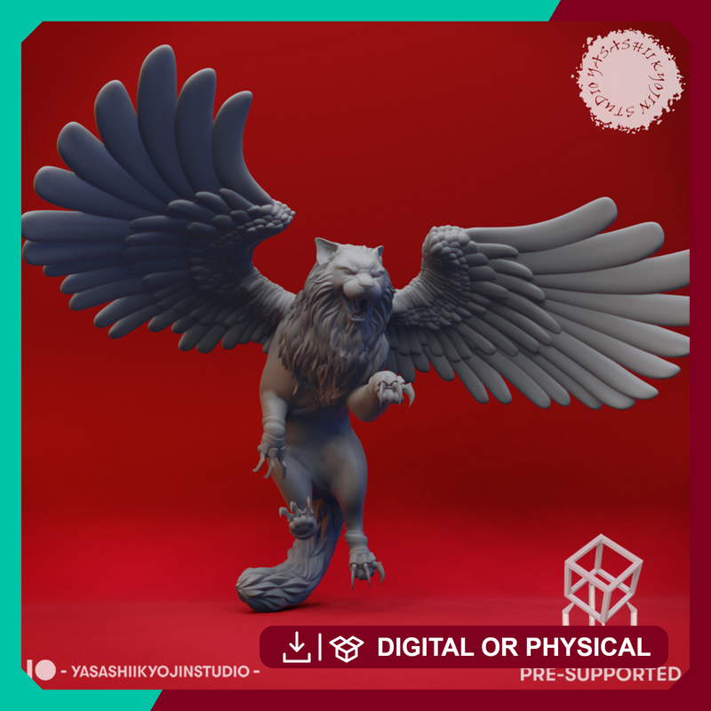 Elder Tressym - Tabletop Miniature (Pre-Supported)