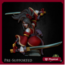 Kimiko The Kunoichi [Bust]  Female Samurai Ninja Fighter