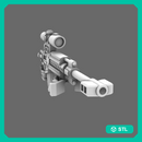 Space Knights AR Style Sniper Rifle LEFT