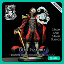 Don Pizarro - Harlequin Troupe Leader - STL only