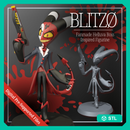 Blitzø Digital Download | Fanmade Helluva Boss Inspired 5" Figurine