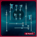 Scylla Melee Weapons Set x10