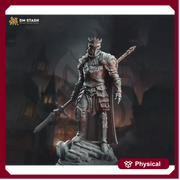 Oathbreaker Paladin, Undead Death Knight, Shadow Overlord | 28mm,32mm,54mm,75mm,100mm Scale Resin Miniature | DM Stash | Dungeons & Dragons - Only-Games