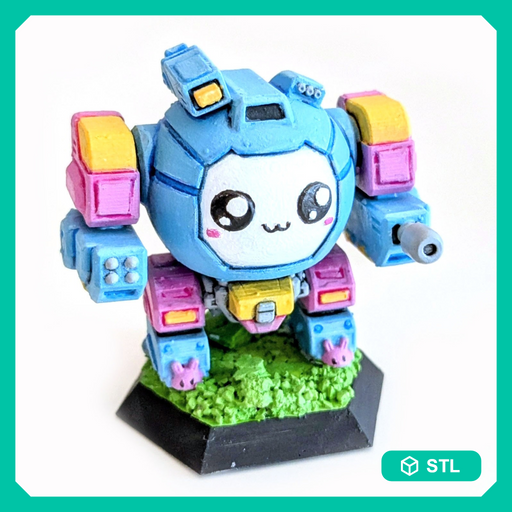 UWU Strike Force Slippy Mech Tabletop Miniature - Only-Games