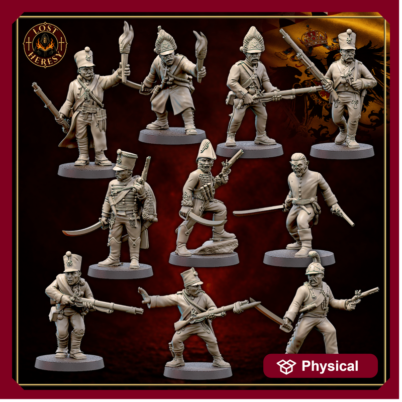 Austrian Gothic Napoleonic Squad
