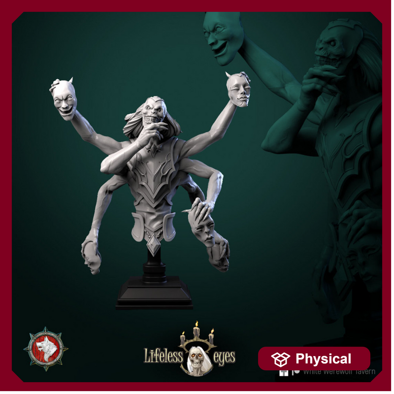 Reaper Banshee bust pre-supported