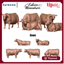 Cows x5 - 28mm