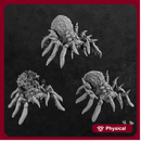 Fantasy Spiders x3