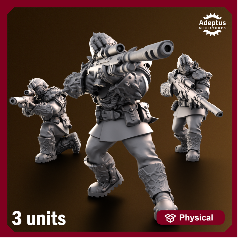 Snipers. Sporeblight Regiment. Renegades and Heretics