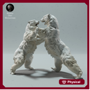 Polar Bears Fighting 1/43