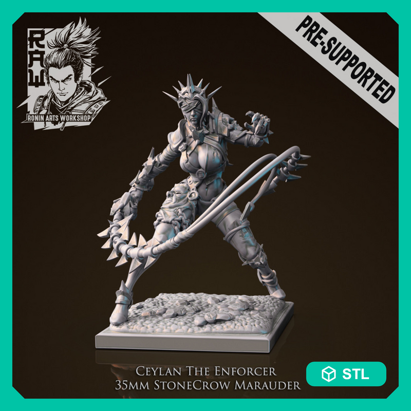 Ceylan The Enforcer - 35mm Stonecrow Marauder - STL only