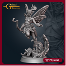 Wood Fairy Female  with base