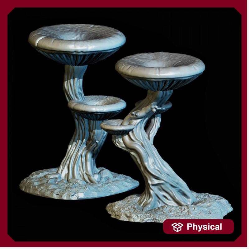 Giant Ethereal Mushrooms (2)