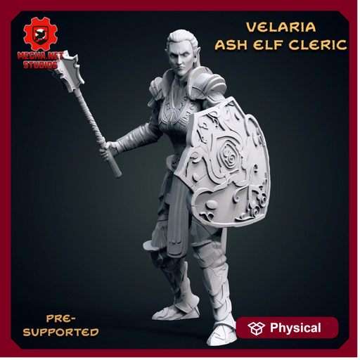 Velaria - Ash Elf Cleric - Only-Games