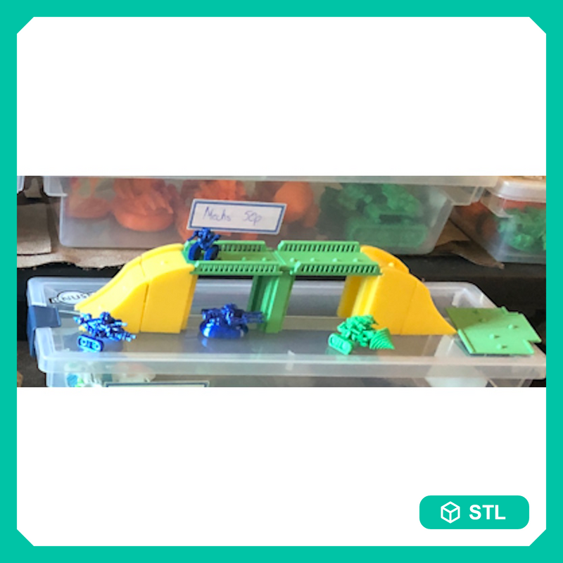 Bridge and Roads Display for game of Knuse