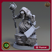 Wererat Warlock Wizard, Ratfolk, Ratman |Resin| Dungeons and Dragons 5e | 28mm,32mm,54m,75mm Scales | Pathfinder D&D | Daybreak Miniatures - Only-Games