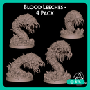 Cthonian Purple Worm Burrowers Beneath  - 4 Pack (RMA Blood Leeches)
