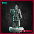 (0235) Male robot android doctor medical