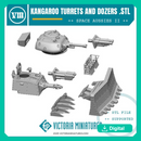 Kangaroo APC Turrets and Dozers
