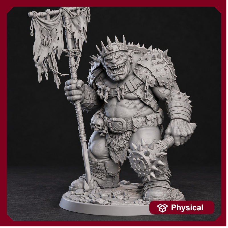Mighty Gorgruk GrimSpoil Iron Grin Mob King 45mm
