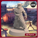 Night’s Cult Zealot – Pose 1 – 3D printable miniature – STL file