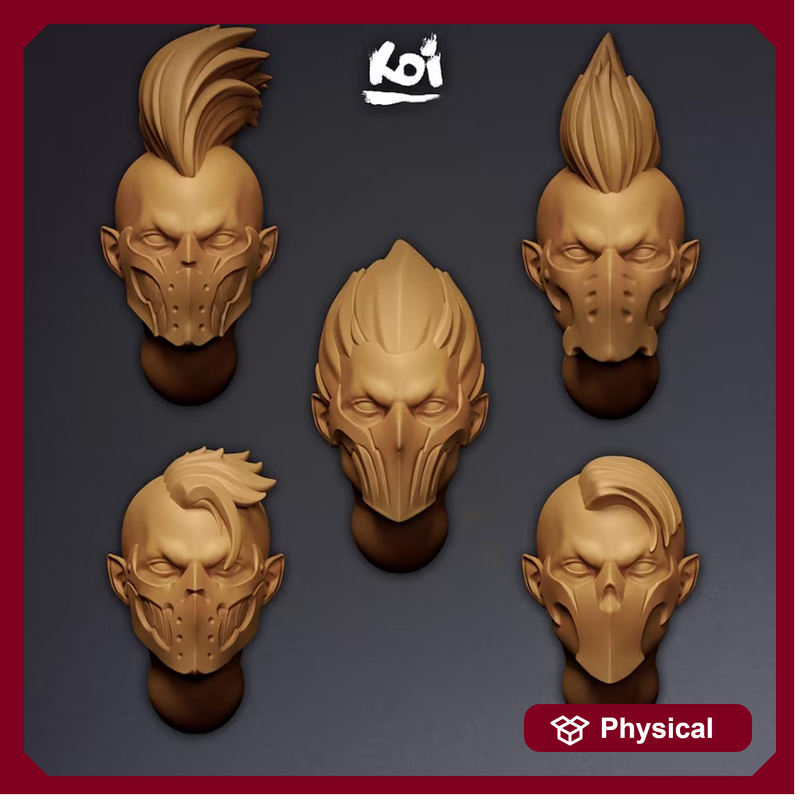 Corsairs - Miniature Heads