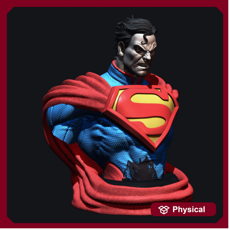 Superman kills The Joker Injustice League STL for 3d printing by CG Pyro fanarts