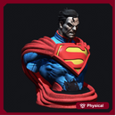 Superman kills The Joker Injustice League STL for 3d printing by CG Pyro fanarts