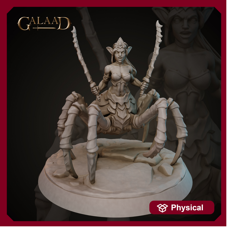 Female Drider Topless option 03