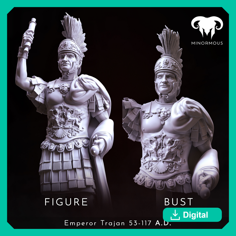 Bundle - Roman Emperor Trajan 98 to 117 AD. From Soldier to Emperor!