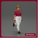 Fat girl training in the gym with dumbbells for leg workouts to lose weight