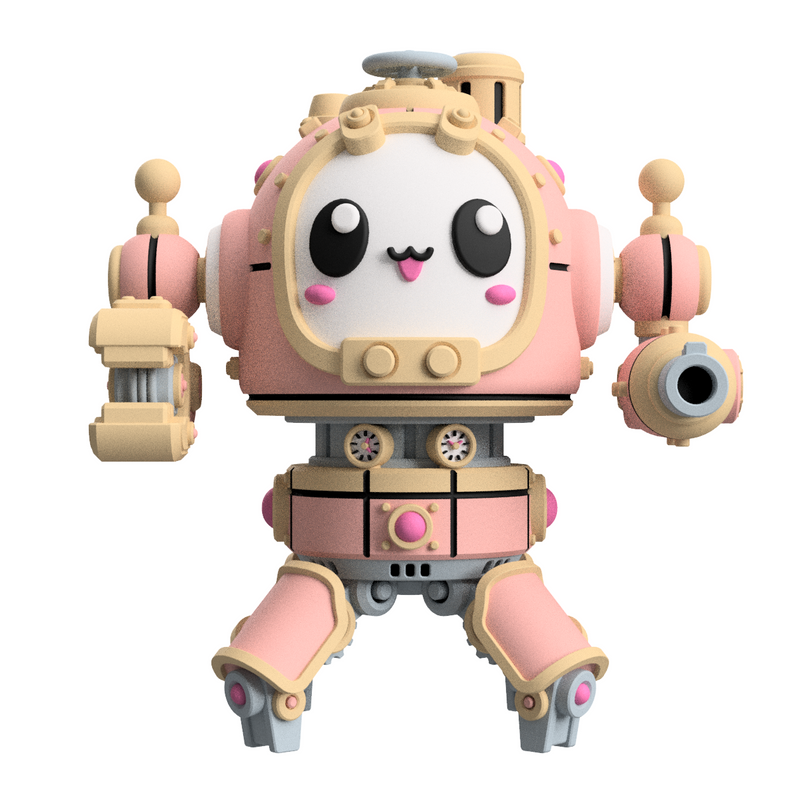 UWU Steam Force Stacks Mech Tabletop Miniature - Only-Games