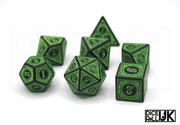 Carved Dice - Green - Only-Games