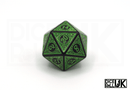 Carved Dice - Green - Only-Games