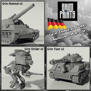German Grim Armoured Platoon Set - Only-Games