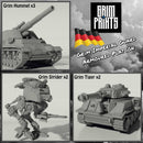 German Grim Armoured Platoon Set - Only-Games