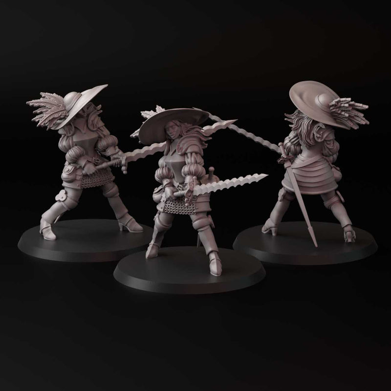 Glitzenburg Swordgirl (3models) - Only-Games