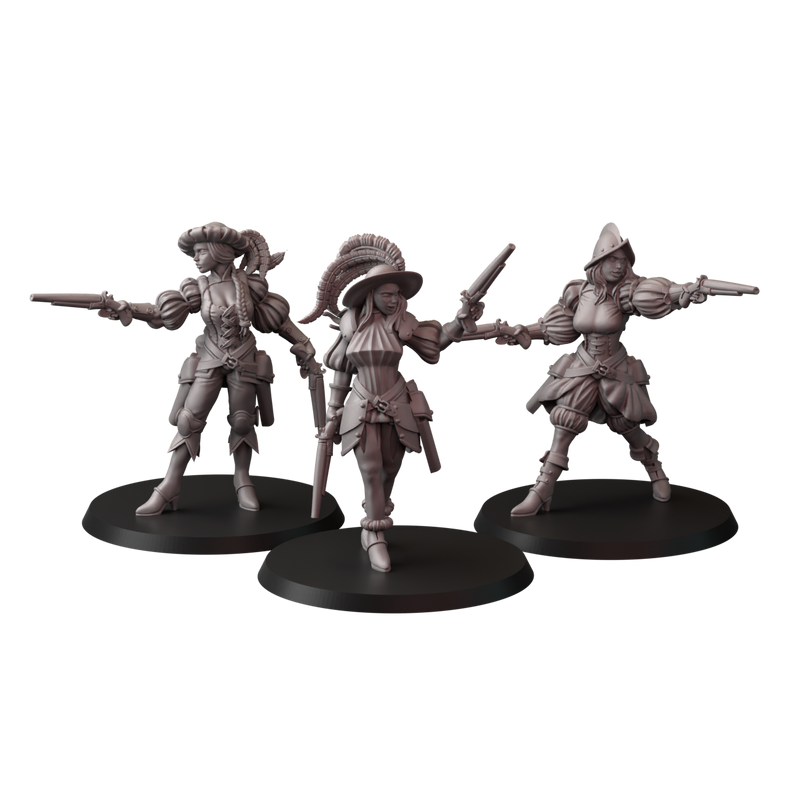 Glitzenburg Gunslinger Girls (3models) - Only-Games