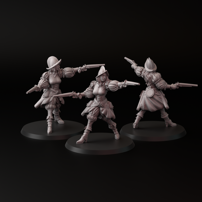 Glitzenburg Gunslinger Girls (3models) - Only-Games