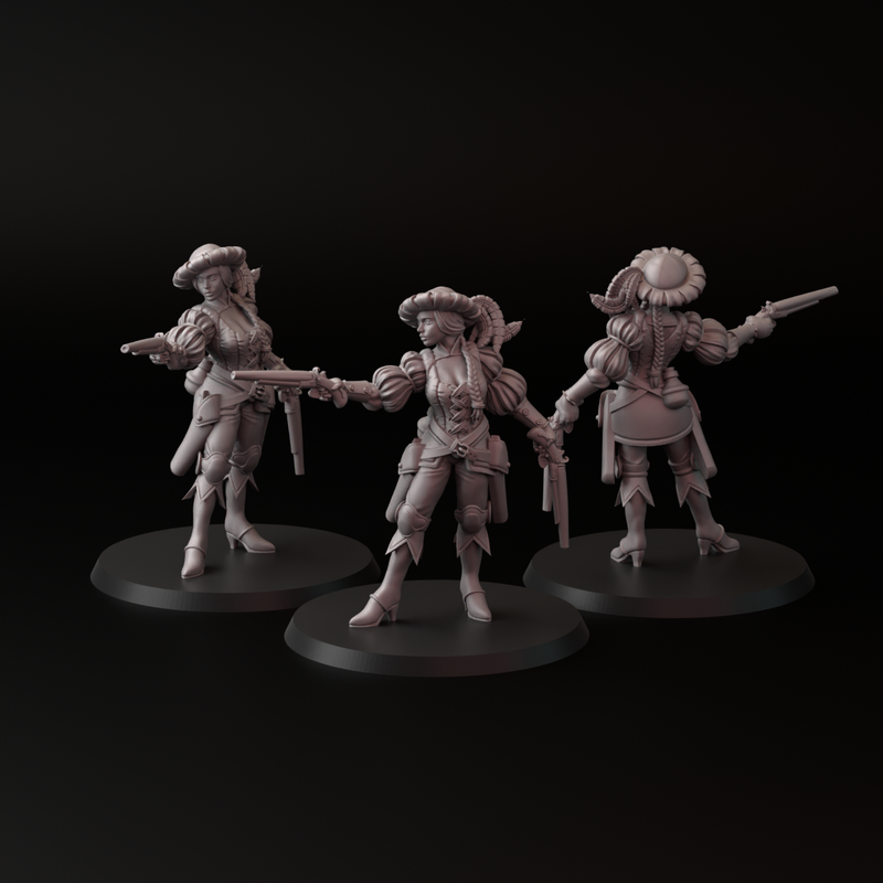 Glitzenburg Gunslinger Girls (3models) - Only-Games