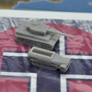 3D Printed 1/285 WW2 German Tiger Tank x5