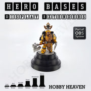 Hero Bases Display Extenders | Squares and Rectangles | Convert Gaming Bases to Display Bases & Plinths - Only-Games