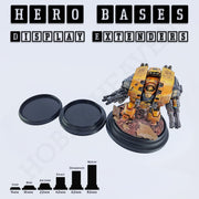 Hero Bases Display Extenders | Squares and Rectangles | Convert Gaming Bases to Display Bases & Plinths - Only-Games